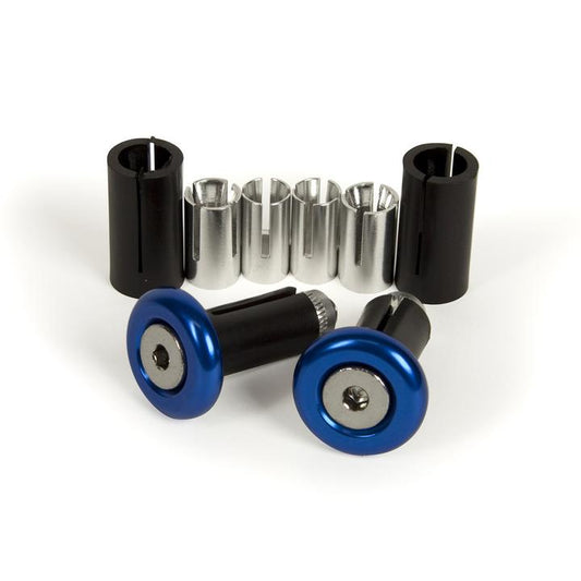RHK Handlebar End Caps Dirt - Blue
