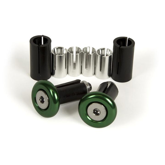 RHK Handlebar End Caps Dirt - Green