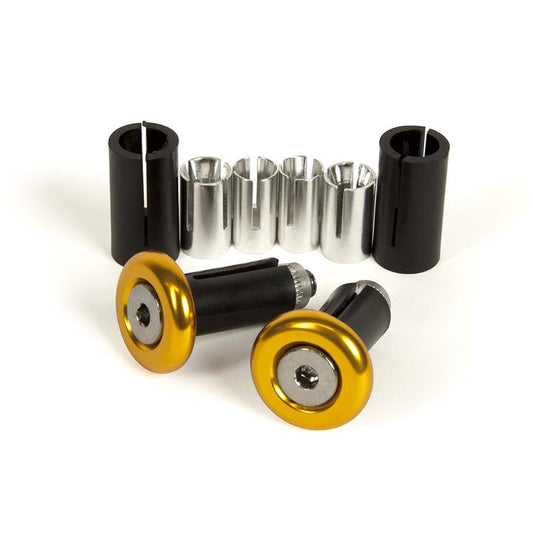 RHK Handlebar End Caps Dirt - Gold