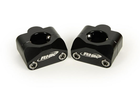 RHK Universal Tapered 1 1/8 Bar Mounts - Black