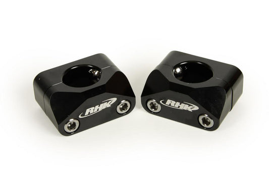 RHK 20mm Universal Tapered 1 1/8 Bar Mounts - Black