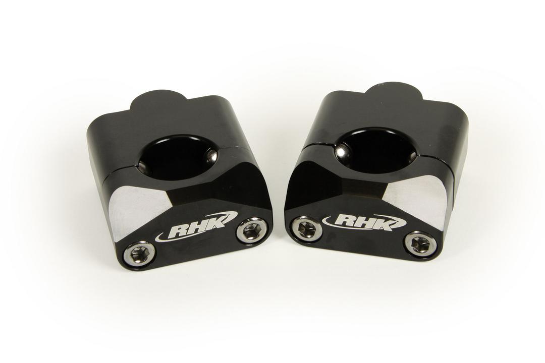 RHK Universal Tapered 1 1/8 Bar Mounts - Black