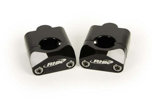 RHK Universal Tapered 1 1/8 Bar Mounts - Black