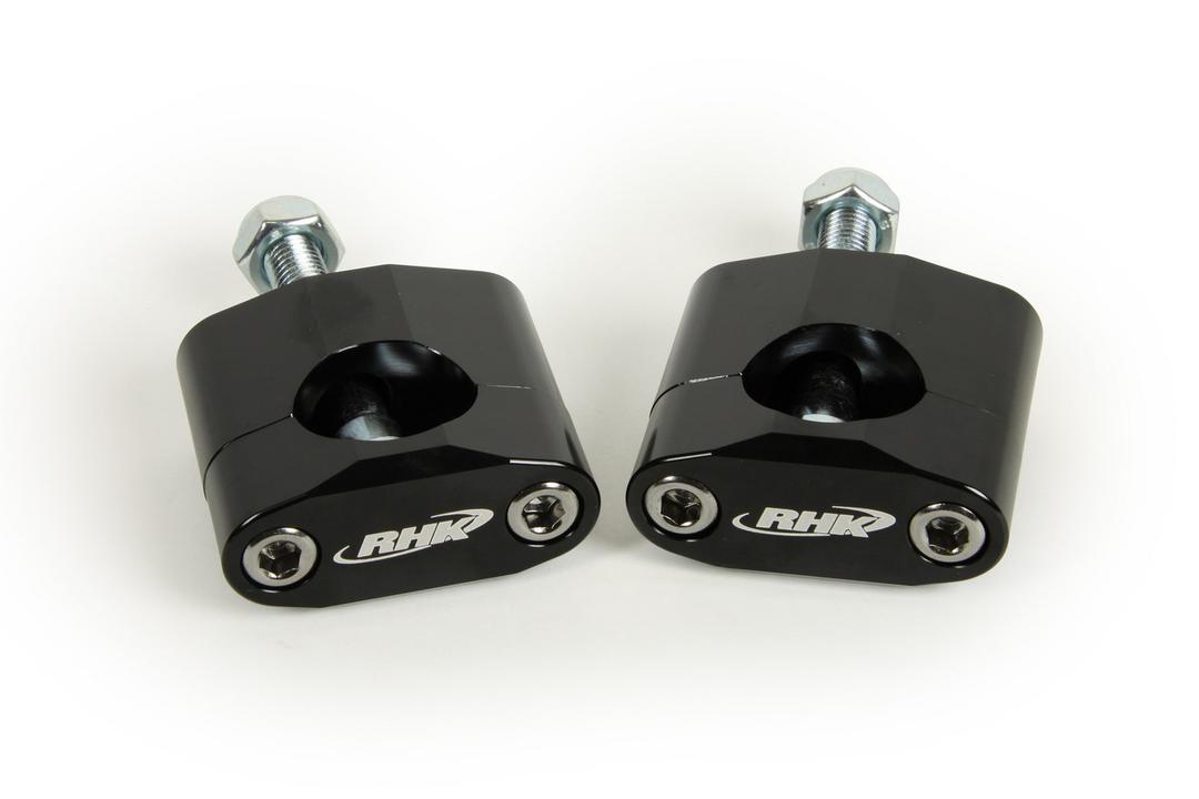 RHK Universal Tapered 1 1/8 Bar Mounts - Black