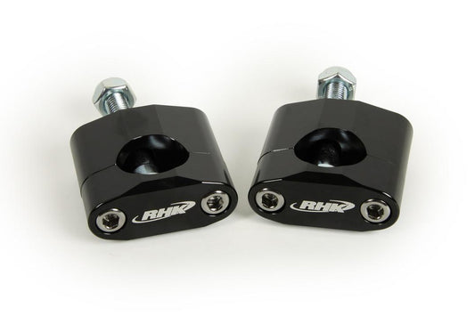 RHK Universal Tapered 1 1/8 Bar Mounts - Black