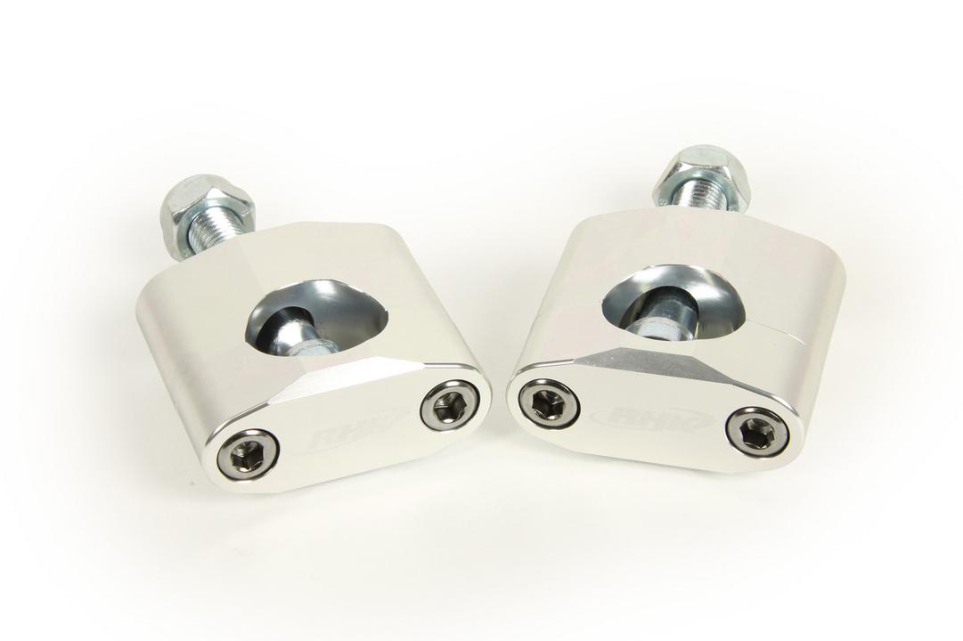RHK Universal Tapered 1 1/8 Bar Mounts - Silver