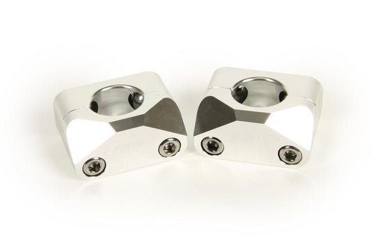 RHK 20mm Universal Tapered 1 1/8 Bar Mounts - Silver