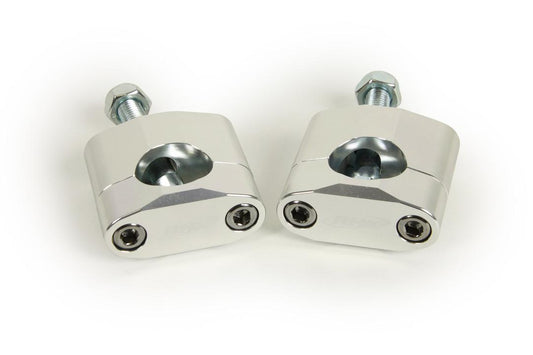 RHK Universal Tapered 1 1/8 Bar Mounts - Silver