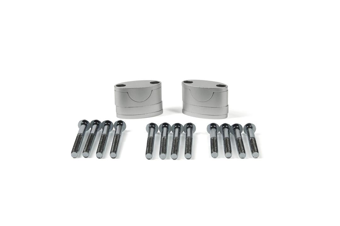RHK Tapered 1 1/8 Adjustable Bar Mounts - Silver