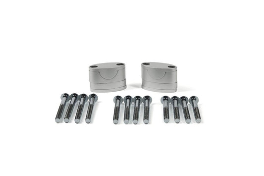 RHK Tapered 1 1/8 Adjustable Bar Mounts - Silver