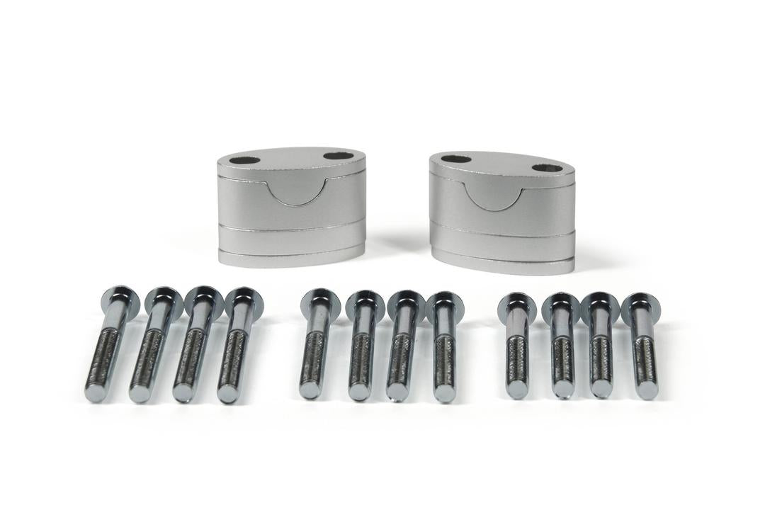 RHK Standard 7/8 Adjustable Bar Mounts - Silver