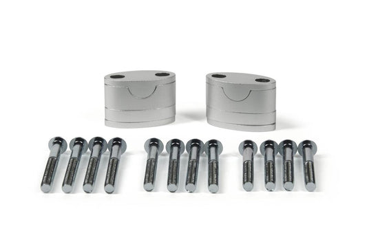 RHK Standard 7/8 Adjustable Bar Mounts - Silver