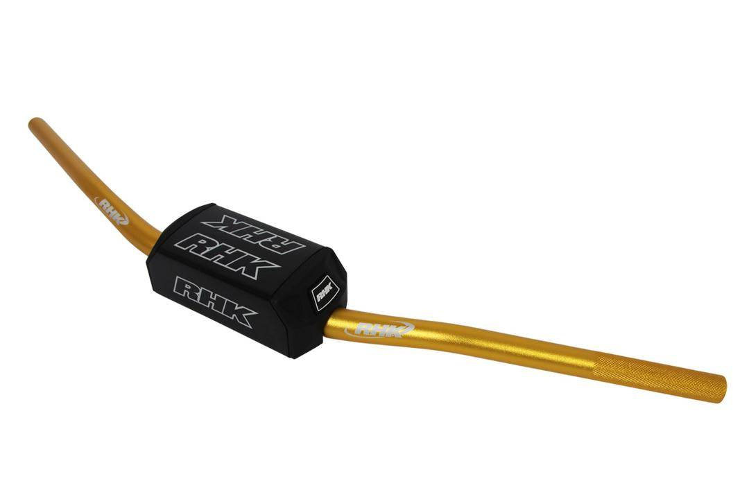 RHK RM High Tapered Handlebar - Gold / Black Bar Pad