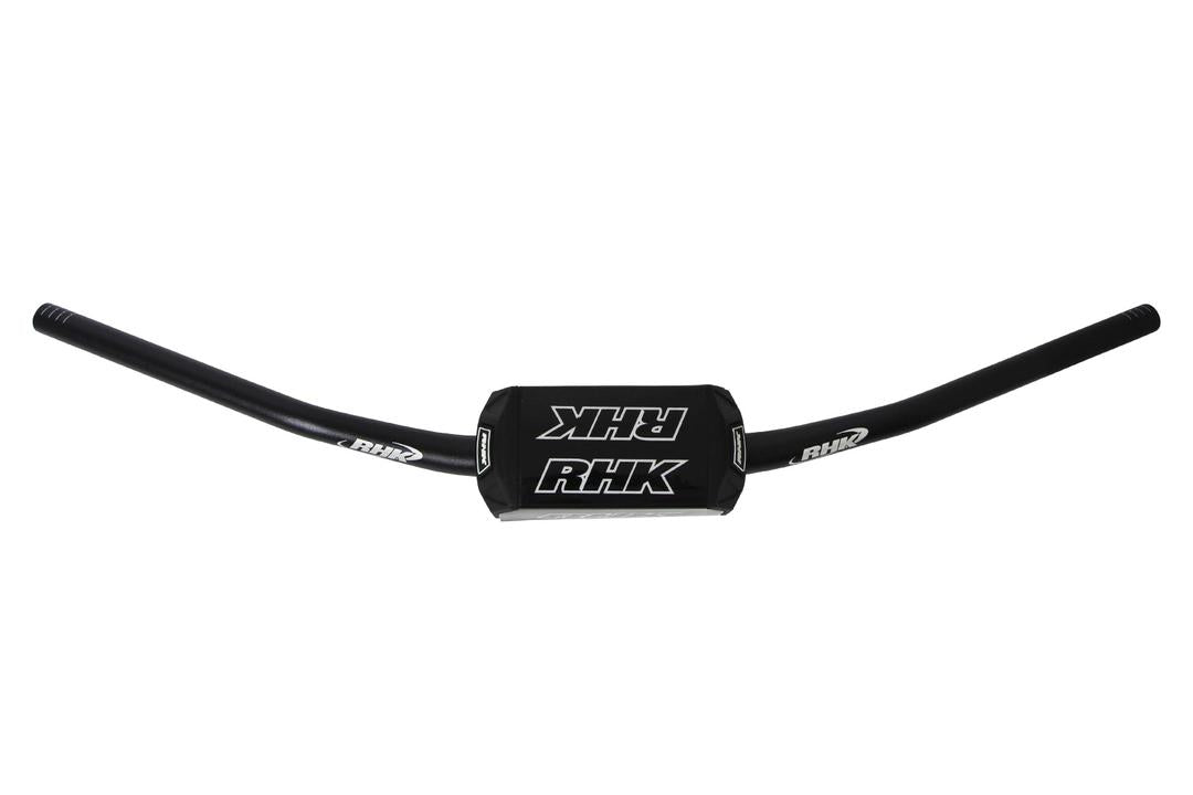 RHK YZ High Tapered Handlebar - Black / Black Bar Pad