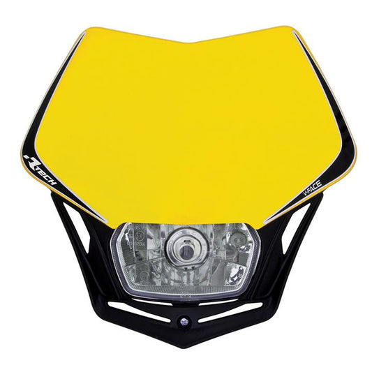 Rtech V-Face Headlight - Yellow
