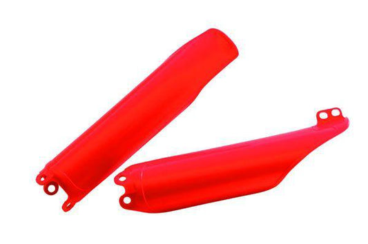 Rtech Fork Protectors - Red