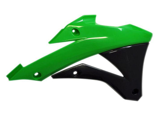 Rtech Radiator Shrouds - Green