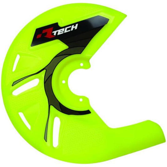 Rtech Plastic Brake Disc Protector - Neon Yellow