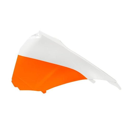 Rtech Left Airbox Side Panel - Orange / White