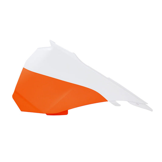 Rtech Left Airbox Side Panel - Orange / White