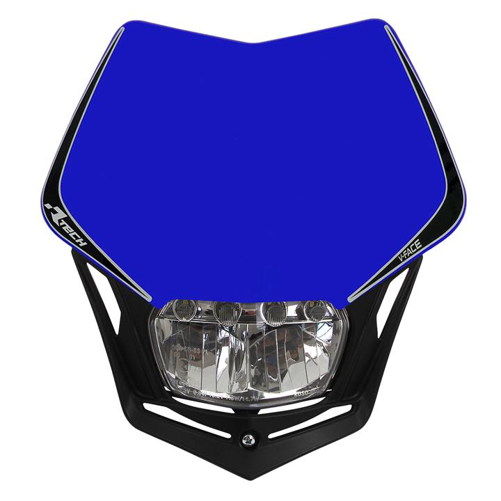 Rtech V-Face Full LED Headlight - Blue