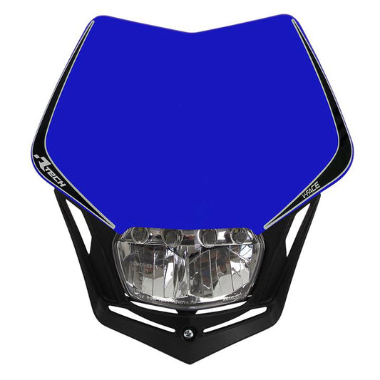 Rtech V-Face Full LED Headlight - Blue