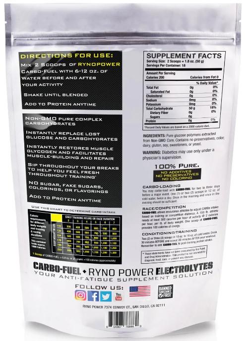 Ryno Power Carbo-Fuel Powder 45G