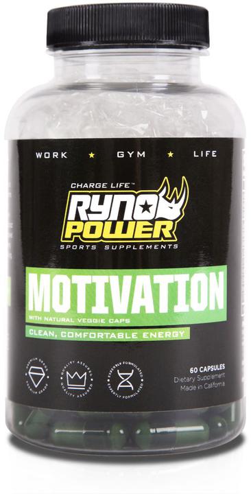 Ryno Power Motivation Capsules 60Pk