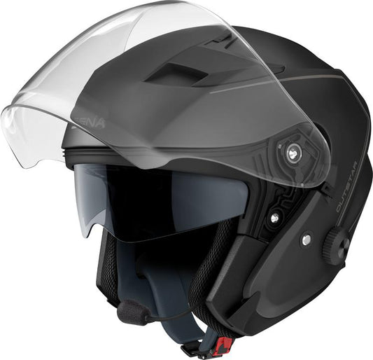 Sena Outstar Bluetooth Helmet - Matt Black