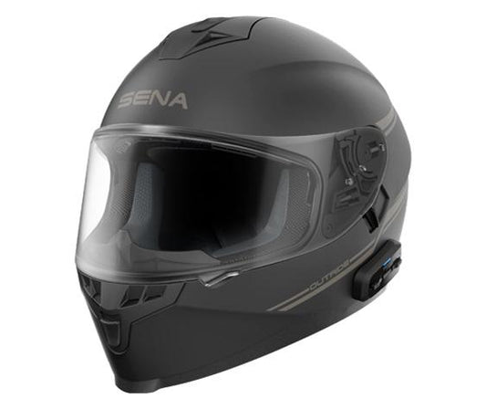 Sena Outride Bluetooth Helmet - Matt Black