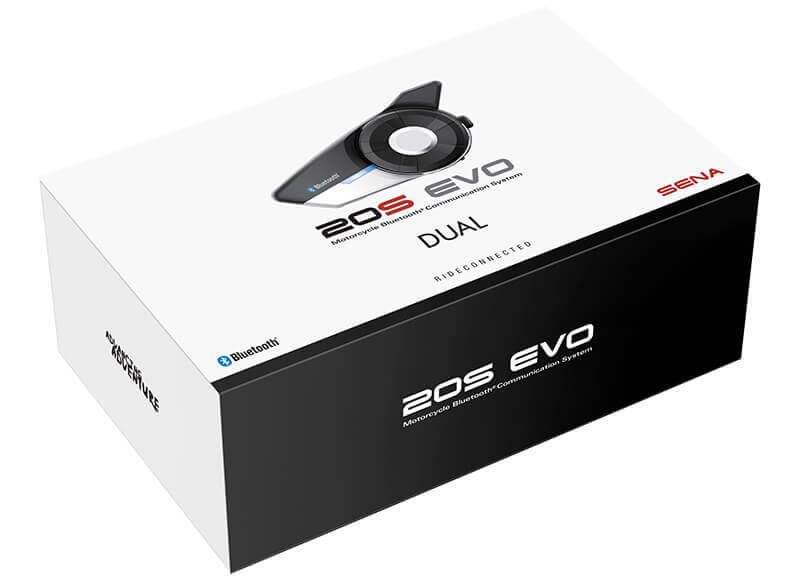 Sena 20S Evo Bluetooth Headset - Dual Pack