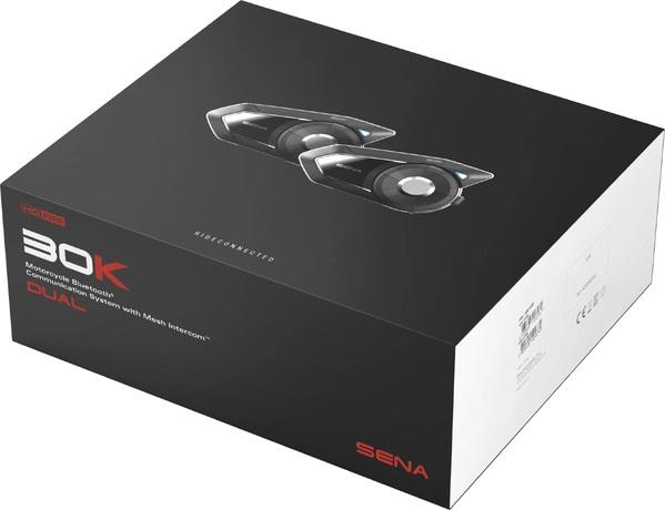 Sena 30K + HD Speakers - No Aux/FM Radio - Dual Pack