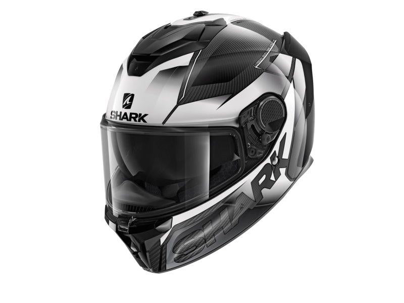 Shark Spartan GT Shestter Helmet - Black / White