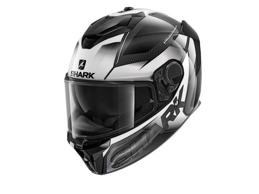 Shark Spartan GT Shestter Helmet - Black / White