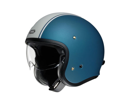Shoei J.O Helmet - Carburettor TC-2 Blue