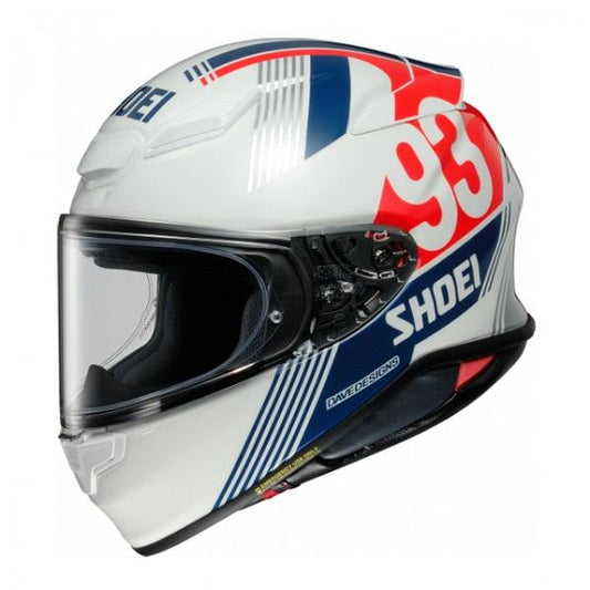 Shoei NXR2 Helmet - Marc Marquez 93 Retro TC-10