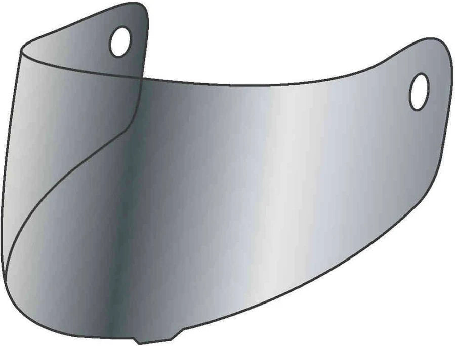 M2R Visor Fits GP1 Helmet - Chrome Iridium