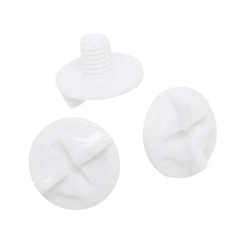 Shoei Cross Visor Screw Kit Fits VFX-WR - White
