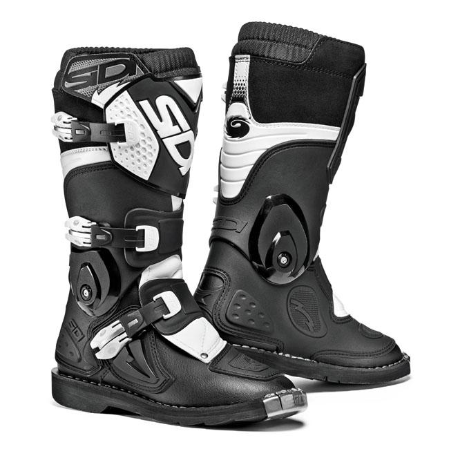 Sidi Flame Youth Boots - Black / White