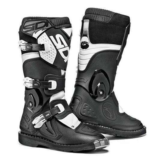 Sidi Flame Youth Boots - Black / White