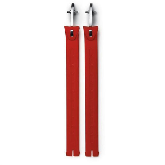 Sidi Crossfire 1&2 Straps Extra Long - Fluro Red - Pair