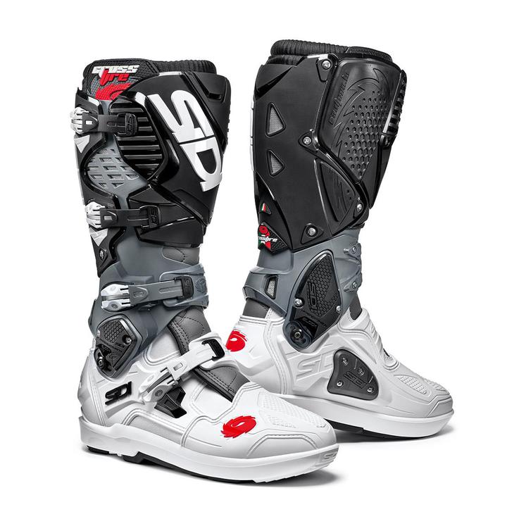 Sidi Crossfire 3 Srs Boot White Grey Black