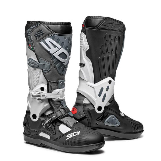 Sidi Atojo SRS Boots - White / Black / Grey