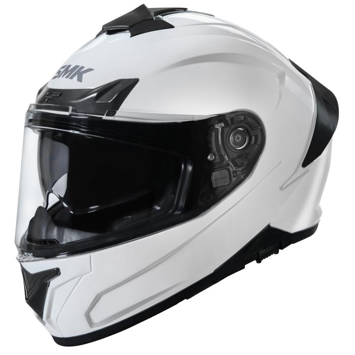 SMK Typhoon Helmet - White Gl100