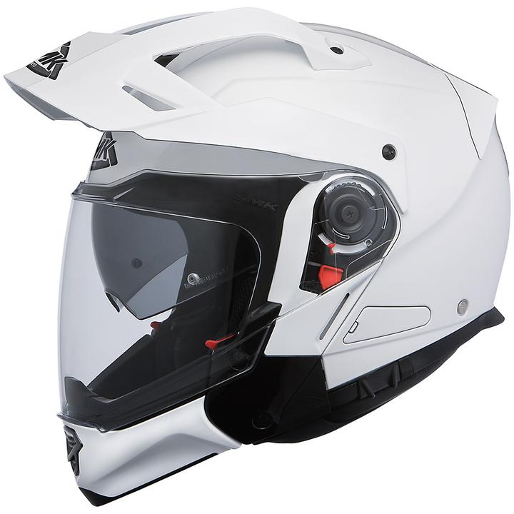 SMK Hybrid Evo Helmet - White Gl100