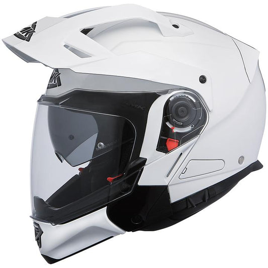 SMK Hybrid Evo Helmet - White Gl100