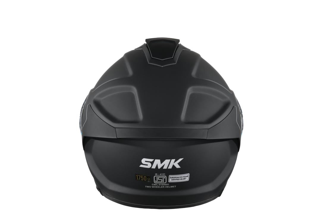 SMK Titan Helmet - Matt Black Ma200