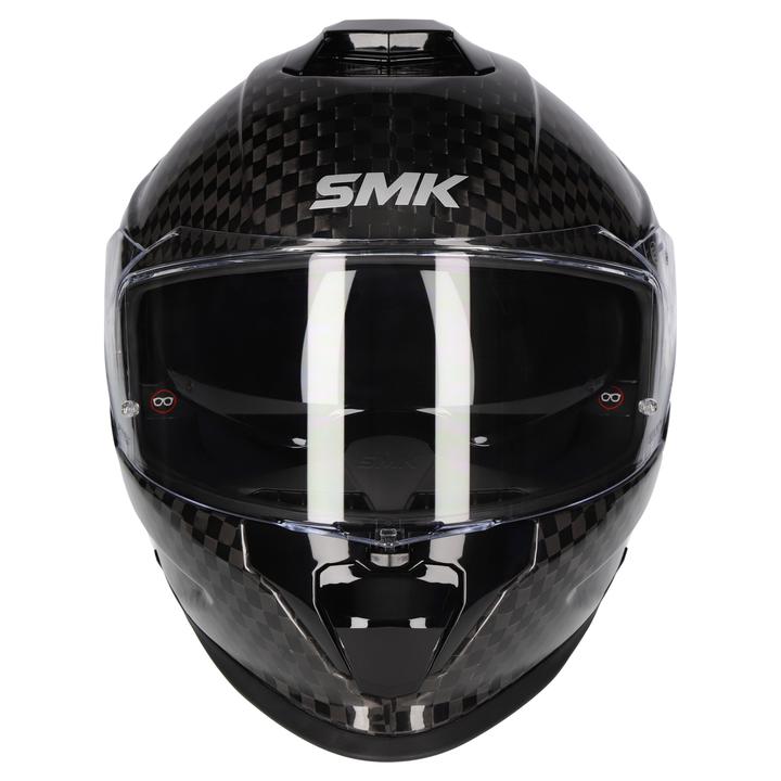 SMK Titan Carbon Helmet - Black Glca200