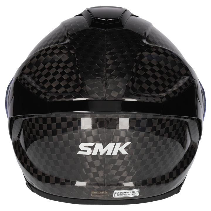 SMK Titan Carbon Helmet - Black Glca200