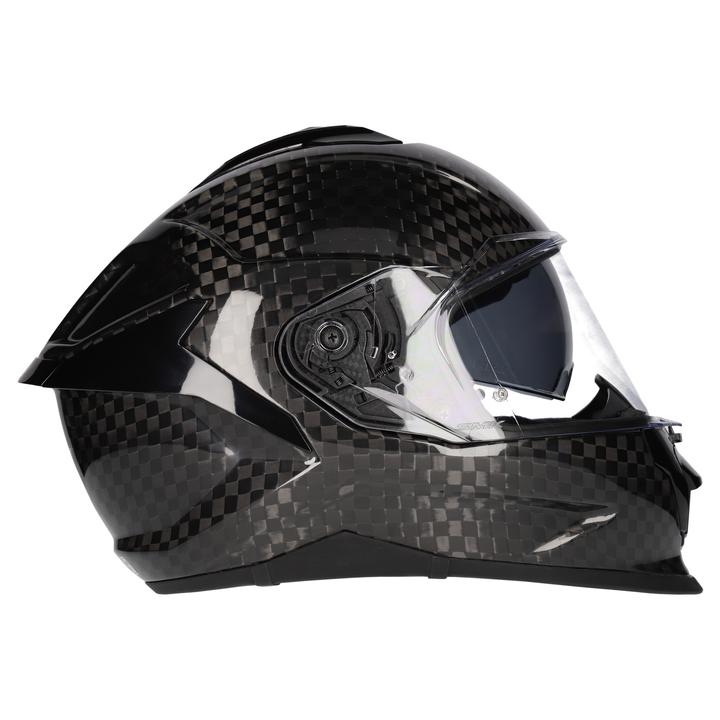 SMK Titan Carbon Helmet - Black Glca200